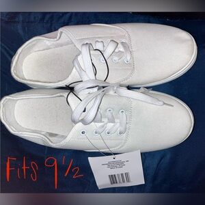 Classic White Canvas Sneakers